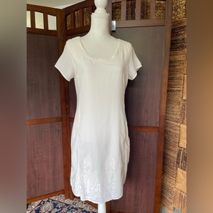 Cardon Diseno Argentine‎ cotton shift dress. M